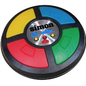 Codes PIN colorimétriques (source: https://en.wikipedia.org/wiki/Simon_(game)).